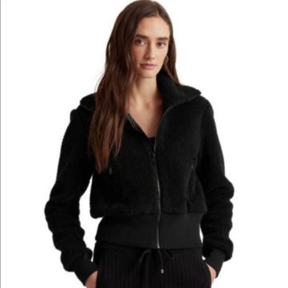 Lauren Ralph Lauren Sherpa Full-Zip Jacket - Picture 1 of 6